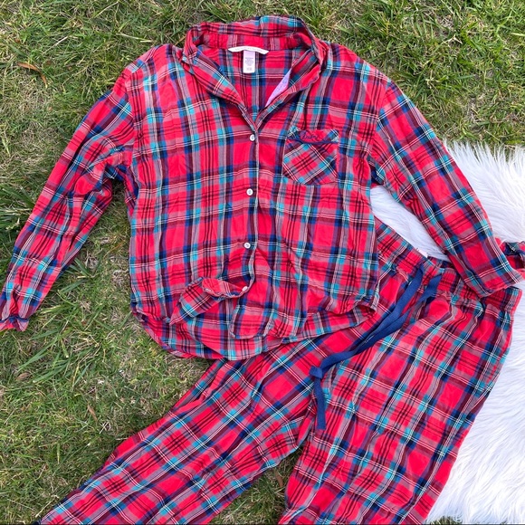 Victoria’s Secret plaid dream pajamas set - Picture 2 of 6